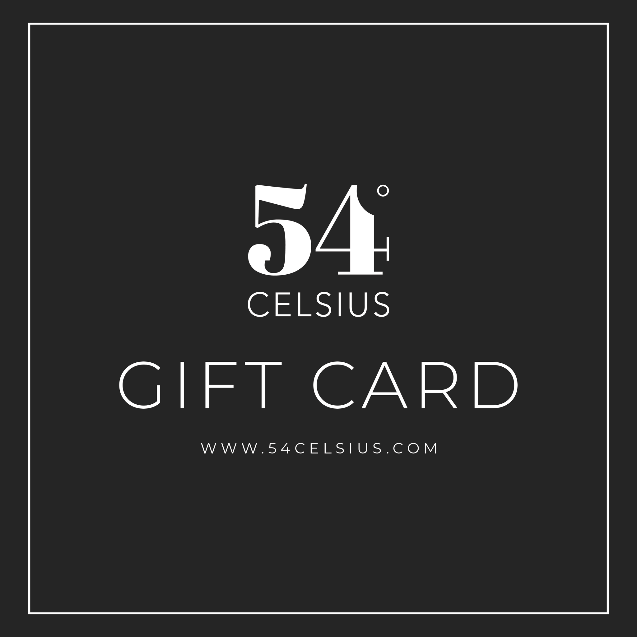 54 Celsius Gift Card